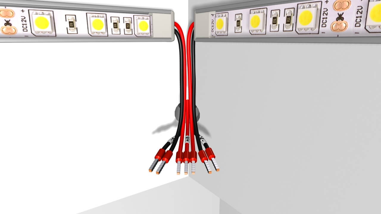 Подключение и монтаж светодиодных лент 12 / 24В