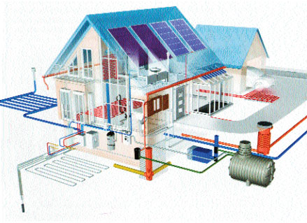 Геотермальное отопление дома — получай тепло из-под Земли!