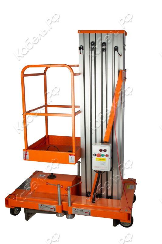 Изображение товара Подъемник мачтовый телескопический 125 кг 9 м GTWY9-100 AC 220V 1 (от сети) (G) TOR 1015945