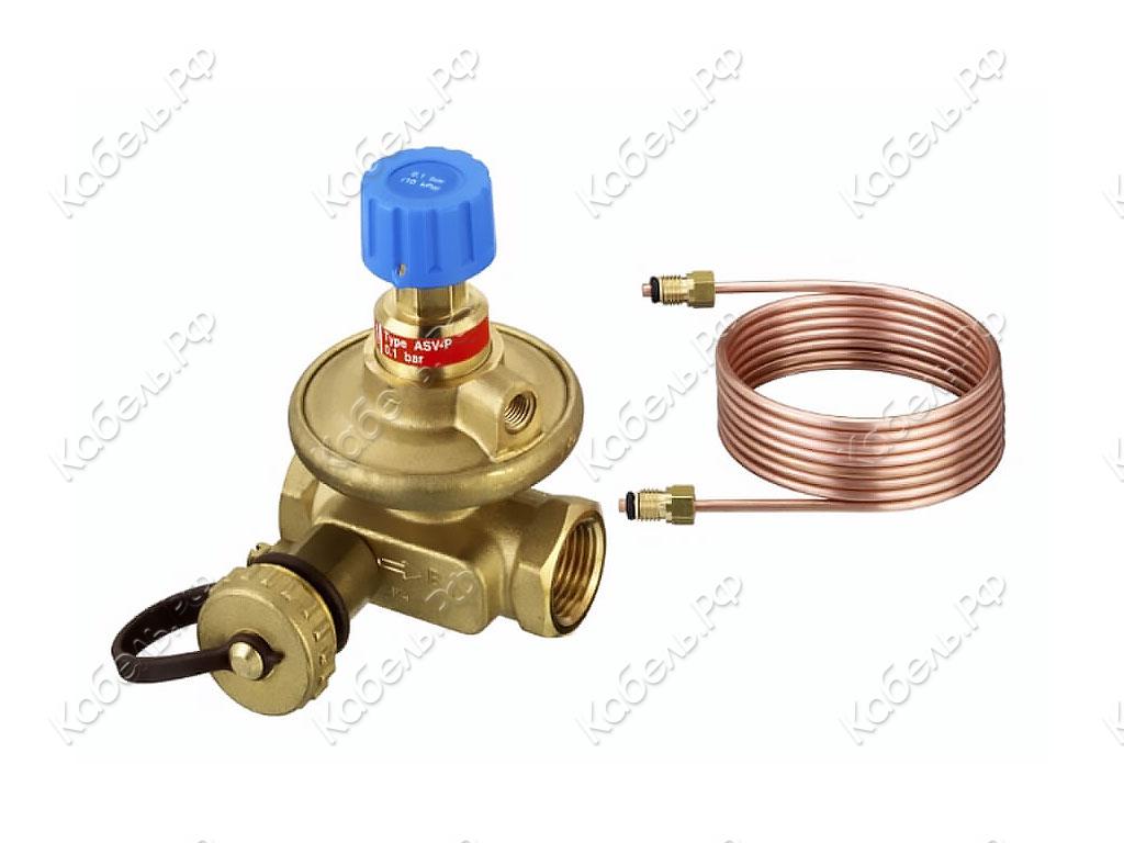 Изображение товара Клапан балансировочный Danfoss ASV-P Ду40 Ру16 автоматический для систем тепло- и холодоснабжения