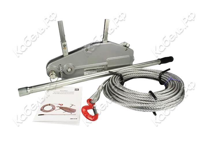 Изображение товара Лебедка ручная рычажная RX-JM-1,6 1600 кг, 20 м EURO-LIFT