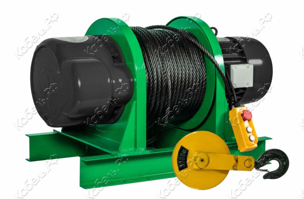 Изображение товара Электрическая лебедка KCD 2500/5000 кг 70/35 м 380В EURO-LIFT