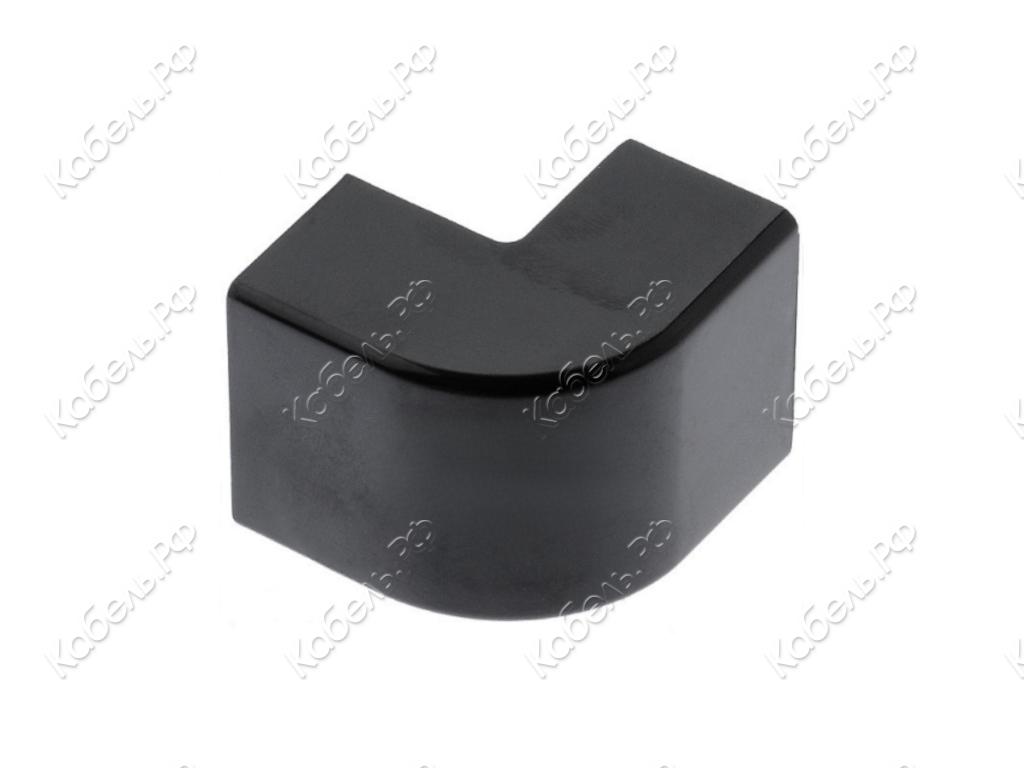 Изображение товара Внешний кабельный угол для РКК-25х16 черный Рувинил УВШ-25х16-Ч