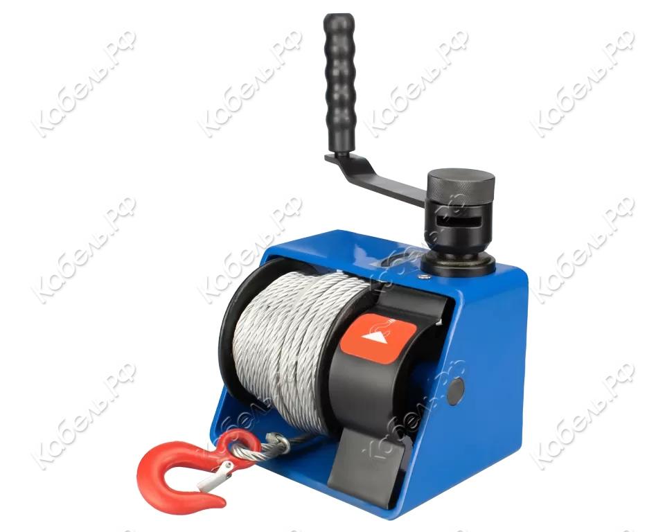 Изображение товара Лебедка ручная червячная VS-250 250 кг, 20 м канат EURO-LIFT