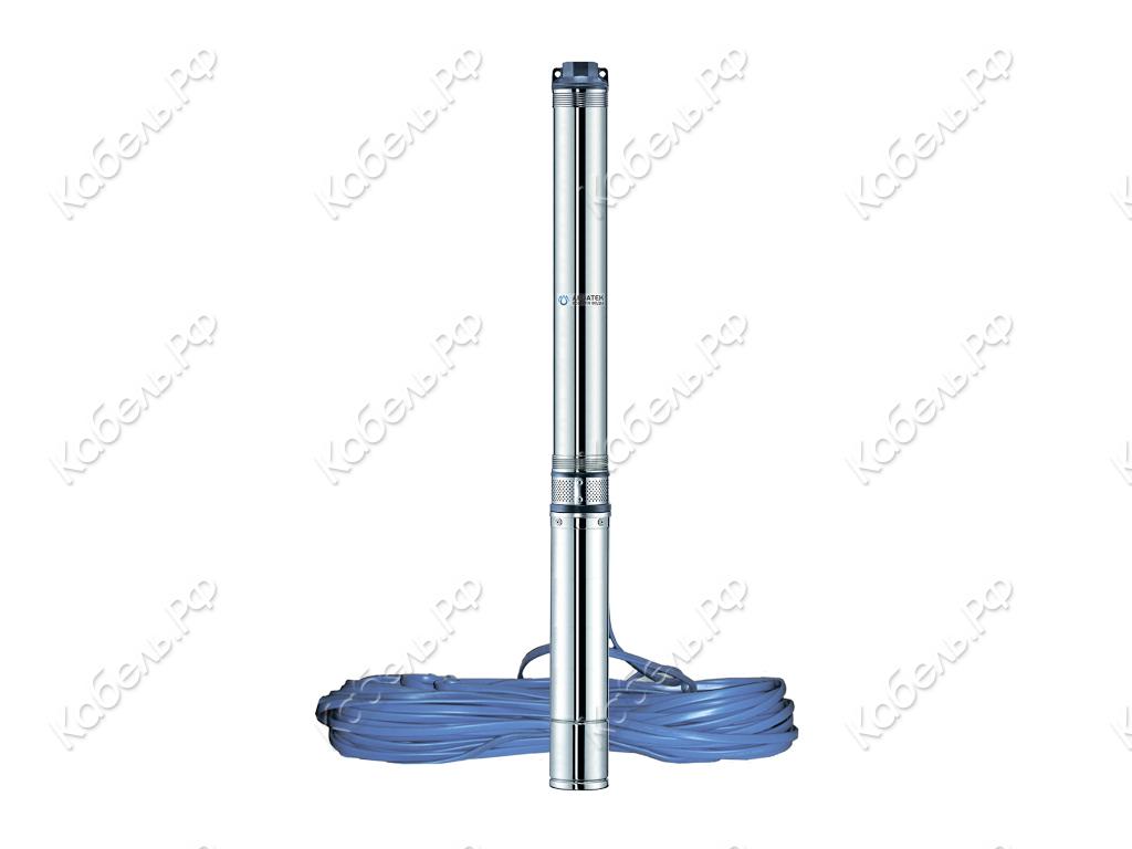 Изображение товара Насос скважинный Акватек SP 3,5 4-65 750Вт для водоснабжения с кабелем 40 м