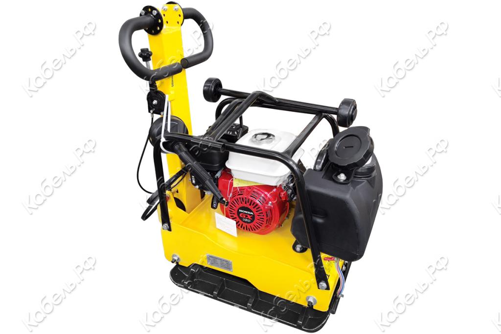 Изображение товара Виброплита VP120TH ТСС с колесным комплектом и баком для профессиональных работ