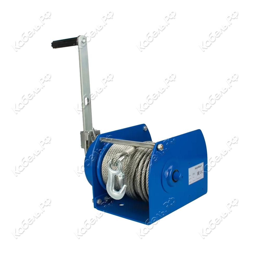 Изображение товара Лебедка ручная барабанная CHW-2,0 2000 кг, 40 м (канат) EURO-LIFT