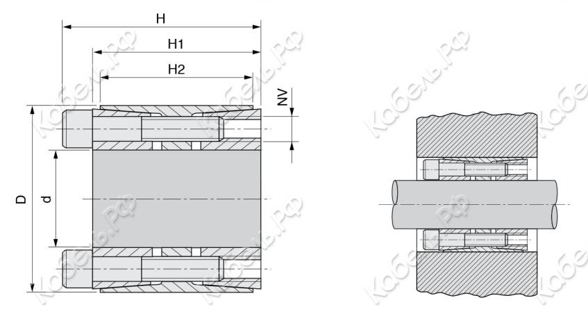 Изображение товара Зажимная втулка KLEE060 ISKRA