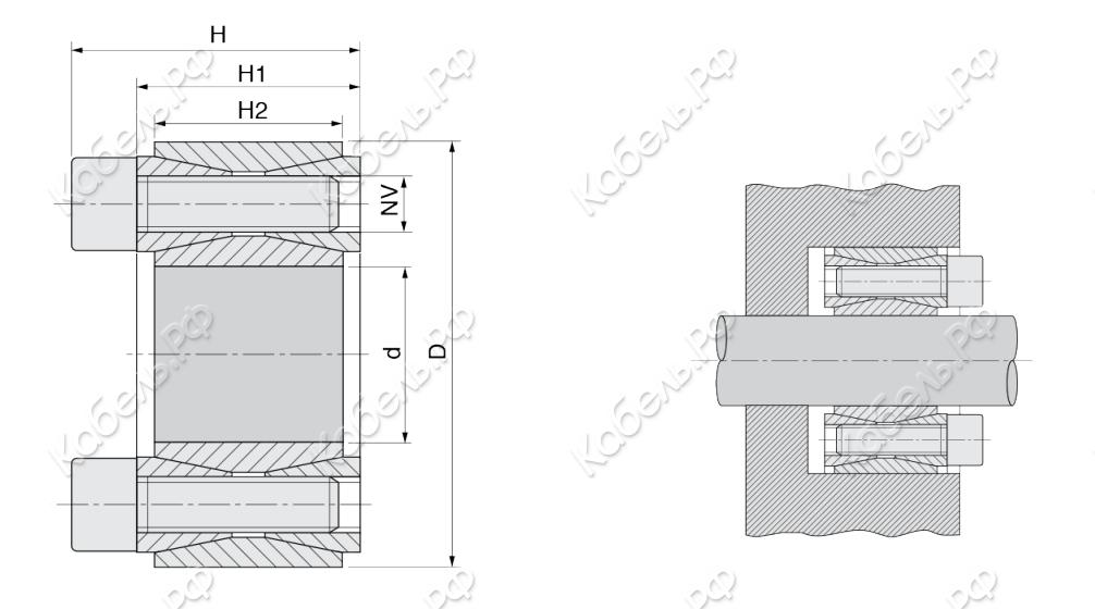 Изображение товара Зажимная втулка KLGG095 ISKRA