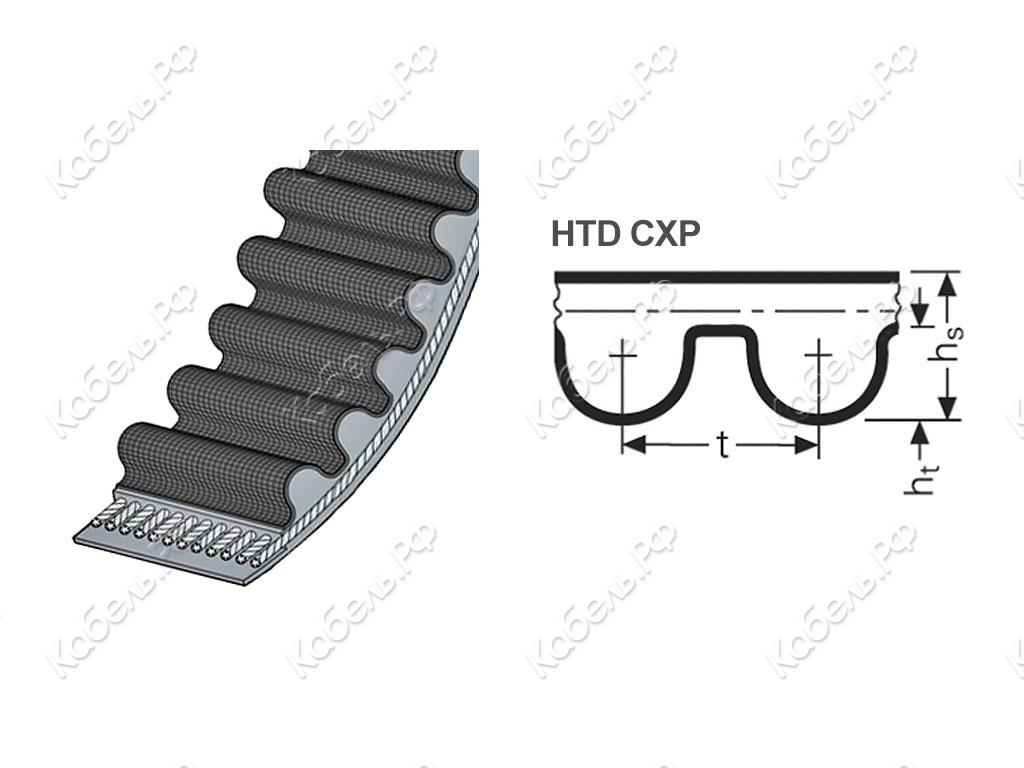 Изображение товара Ремень зубчатый HTD 3150 14М CXP 40 SYNCHROFORCE ContiTech