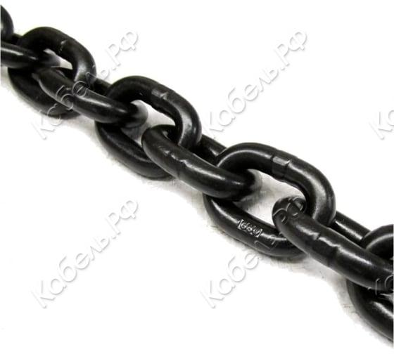 Изображение товара Цепь круглозвенная TOR G80 EN818-7 7х21 калиброванная для грузоподъемных работ