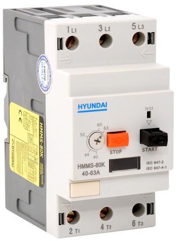 Изображение товара Автомат защиты двигателя MMS80K 0040 25-40А 50kA АС 400/415В HYUNDAI