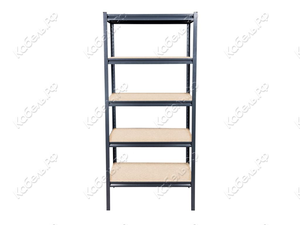 Изображение товара Стеллаж Everest Beamy Luxe-D16-225-40/90/200-5-C напольный металлический с ДСП