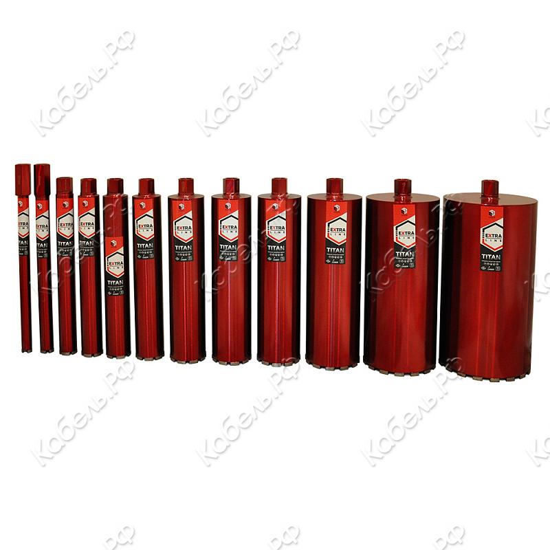 Изображение товара Алмазное сегментное сверло TITAN EXTRA LINE d162x450x1 1/4UNC DIAM 313014