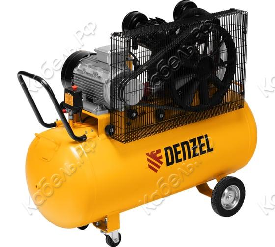 Изображение товара Компрессор воздушный Denzel BCV 5500-T 200л ременной привод 5,5кВт пневмоинструмент
