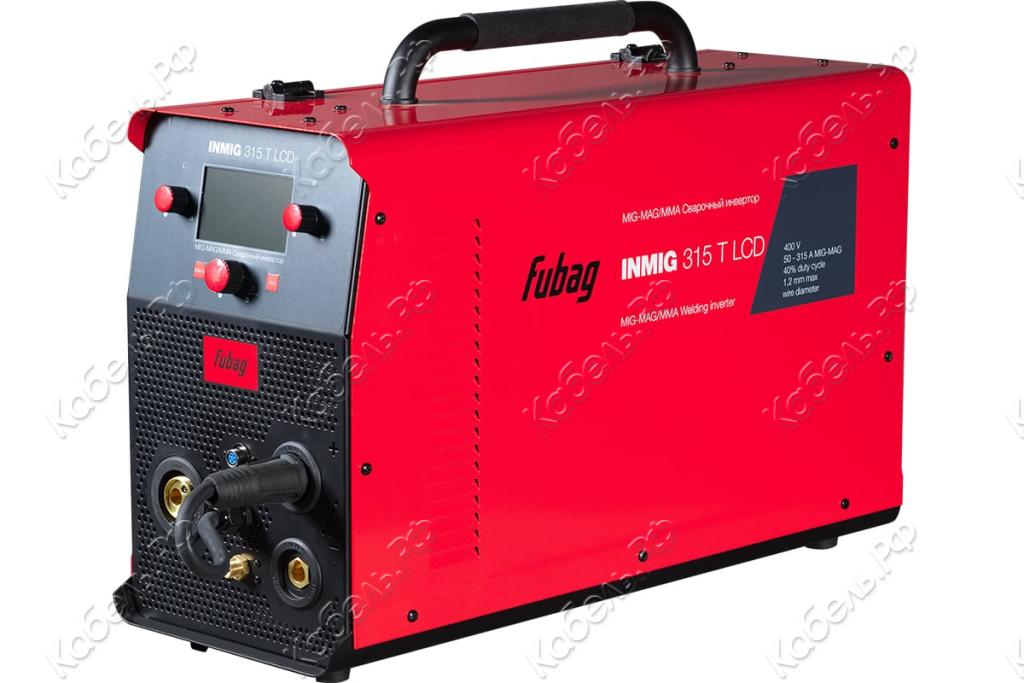 Изображение товара Полуавтомат сварочный Fubag INMIG 315T SYN LCD + горелка FB 360 3м