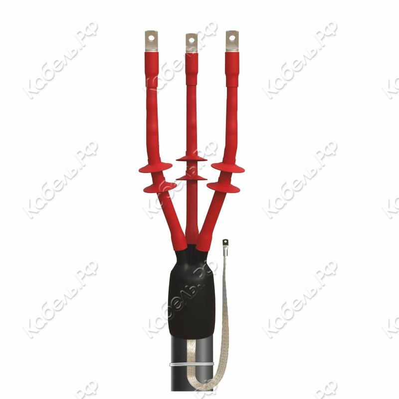 Изображение товара Муфта концевая 3ПКНТпб-6 (150-240) с наконечниками ЗЭТАРУС для силовых кабелей