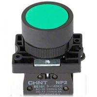 Кнопка управления NP2-EA35 без подсветки зеленая 1НО+1НЗ IP40 CHINT 573779