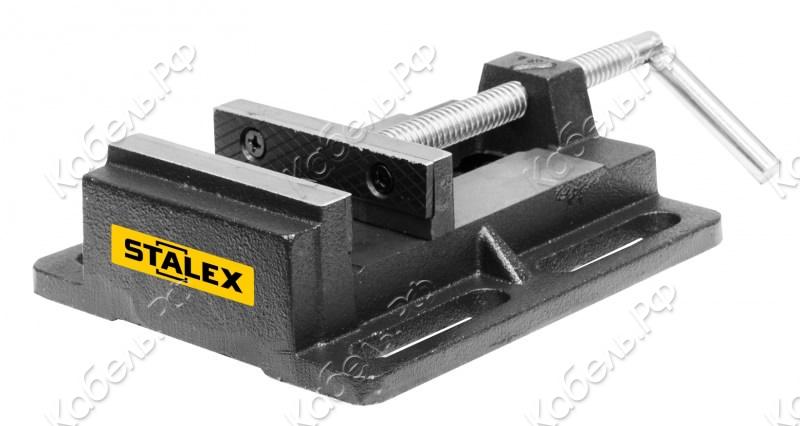 Изображение товара Сверлильные тиски Бульдог 100х110 мм Stalex Q194A надежное оборудование для металлообработки