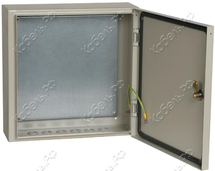 Изображение товара Корпус монтажного щита ЩМП-4.4.1-0 У2 IP54 (400x400x150) IEK YKM40-441-54