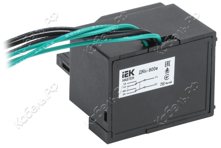 Изображение товара Контакт дополнительный ДКм-800е (ДКм-40) IEK для автоматизации и электросистем
