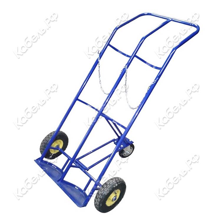 Изображение товара Трехколесная тележка ForceMetall ГБ-2 без колес для баллонов кислород