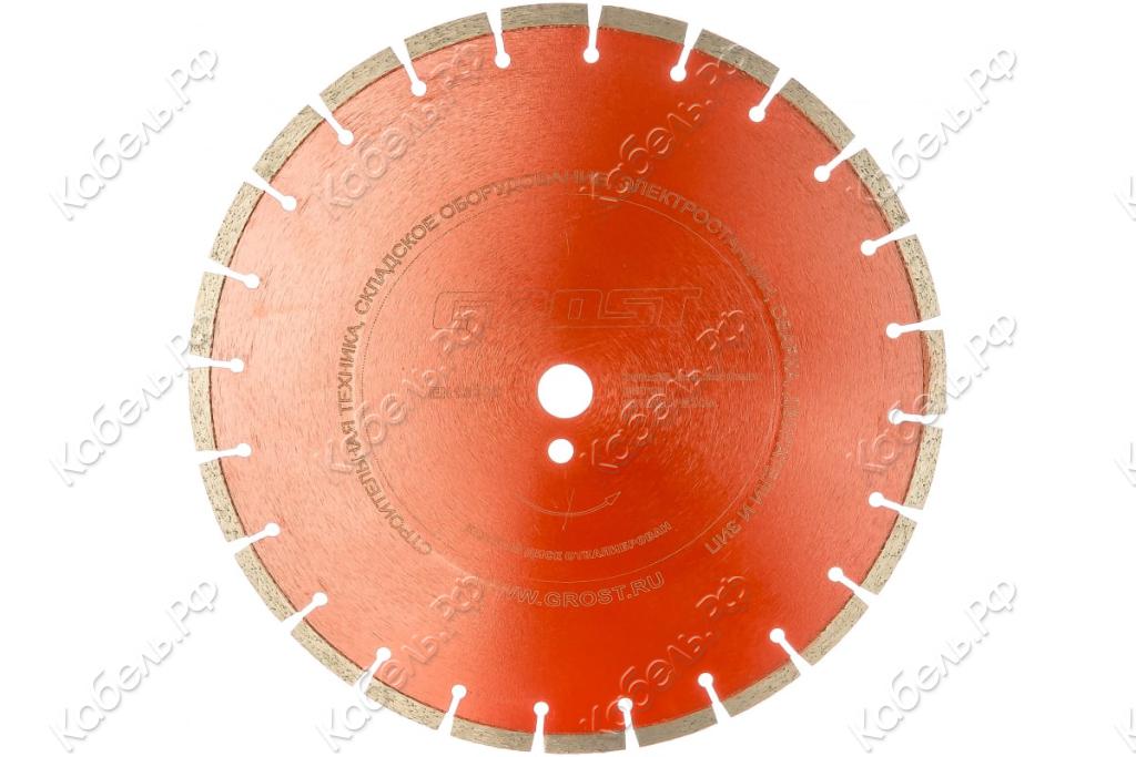 Изображение товара Диск алмазный D500 мм железобетон GROST 103174
