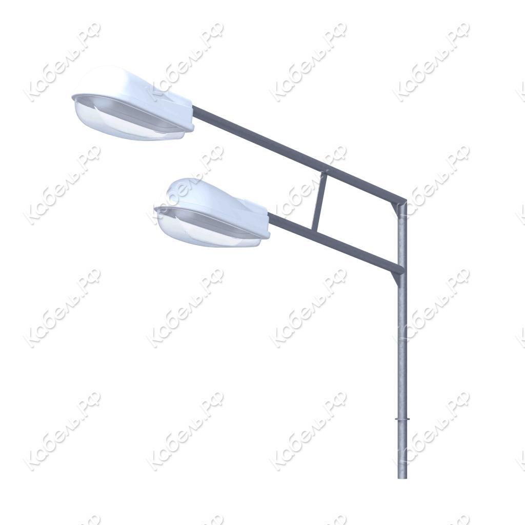 Изображение товара Кронштейн для опор освещения КГ2К-2,0-2,0-К80-0,048-(0) ПЕРЕСВЕТ