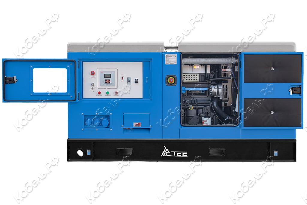 Изображение товара Дизельный генератор АД-24С-Т400-1РКМ11 в шумозащитном кожухе ТСС 24 кВт