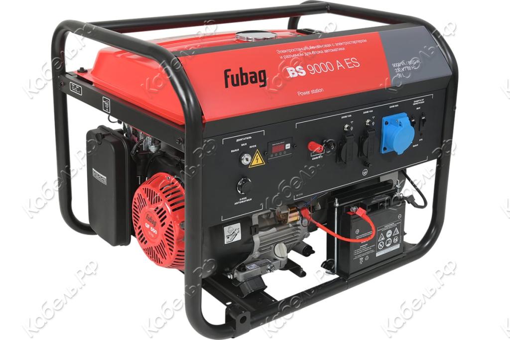 Изображение товара Бензиновая электростанция Fubag BS 9000 A ES с электростартером и автоматикой