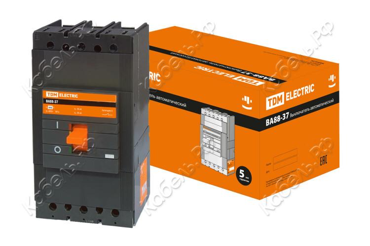 Изображение товара Автоматический выключатель ВА88-37 3Р 315А 35кА TDM Electric SQ0707-0019