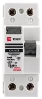 Дифференциальный выключатель (УЗО) ВД-100 2P 40А/30мА EKF elcb-2-40-30-e-a-pro