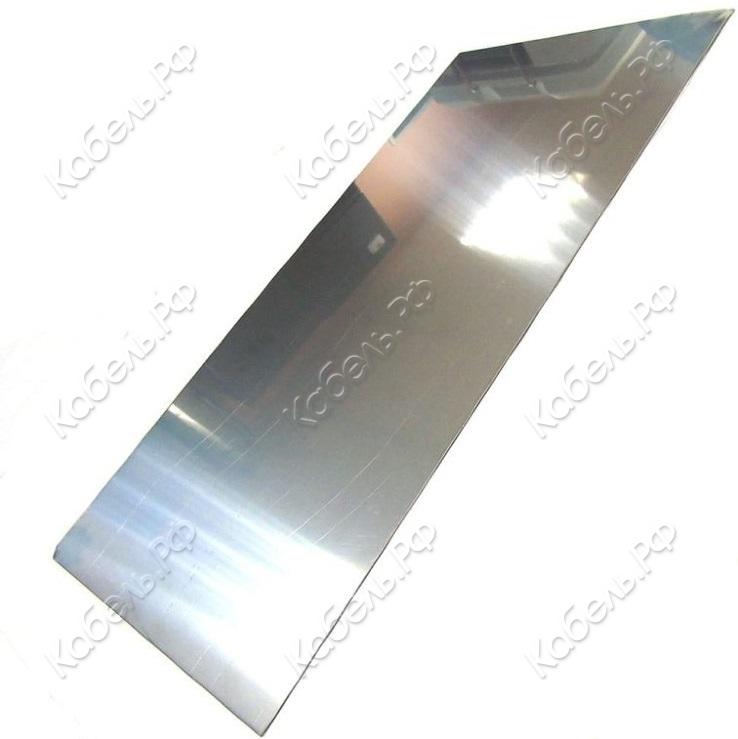 Изображение товара Лист холоднокатаный зеркальный из нержавеющей стали AISI 430 1250х2500 мм 1 мм