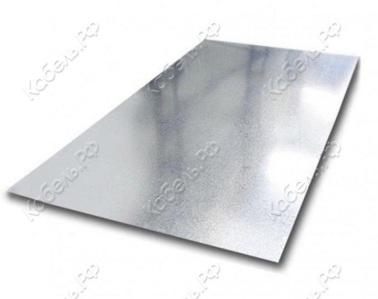 Изображение товара Лист оцинкованный 0,6х1250х2500 Zn100 М пас Ст02 для строительства и промышленности