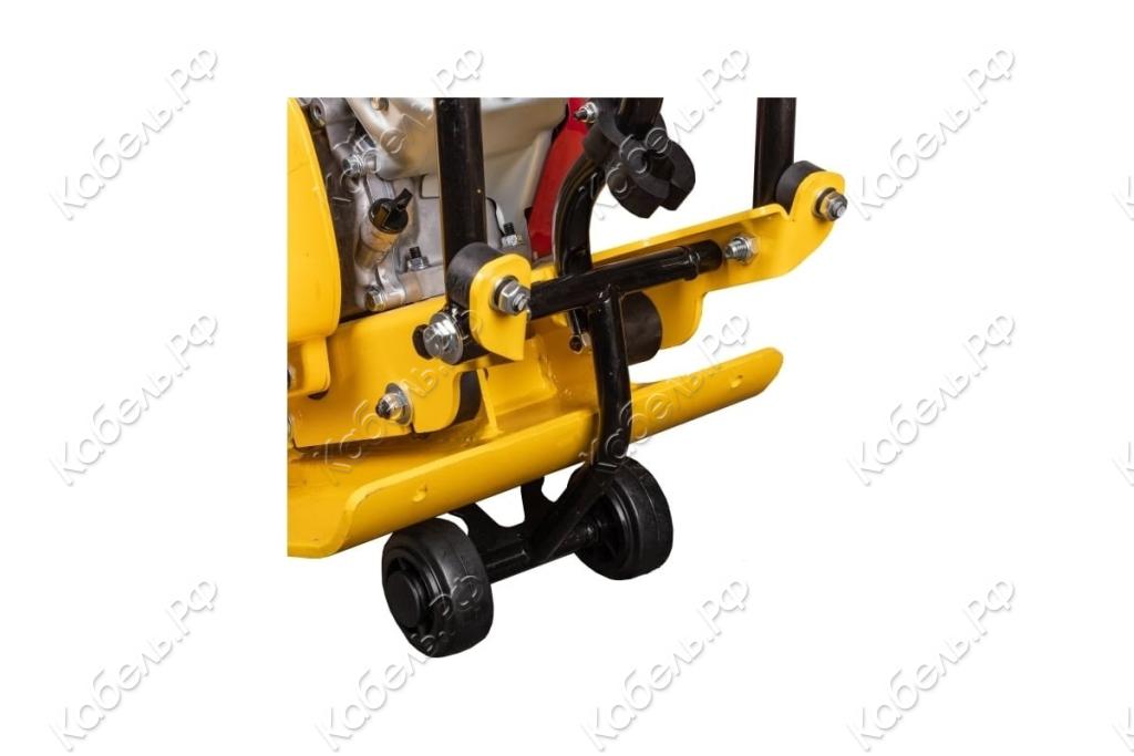 Изображение товара Виброплита VPG-70E Honda GX160 Vektor 70 кг для уплотнения грунтов и асфальта