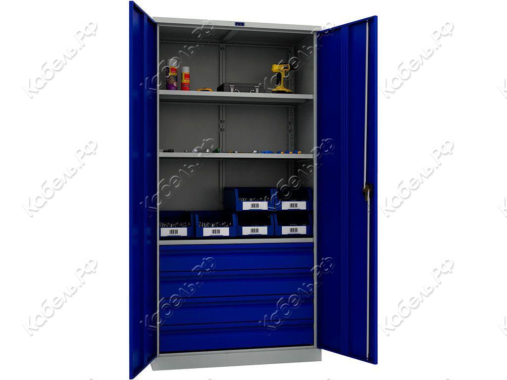 Изображение товара Инструментальный шкаф ПРАКТИК TC-1995-003040 для хранения инструментов и оборудования