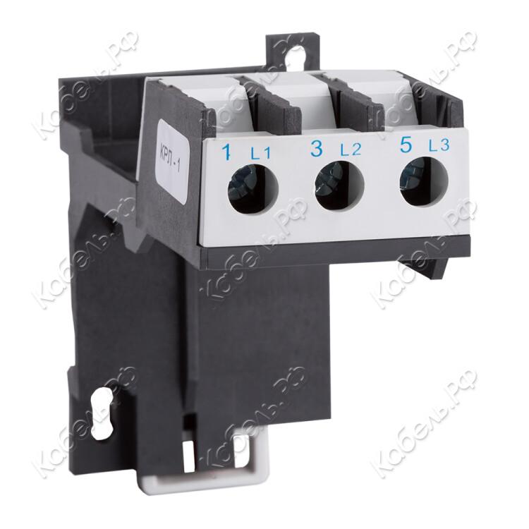 Изображение товара Клеммник КРЛ 1 УХЛ4 КЭАЗ 110534 для электропроводки надежное соединение