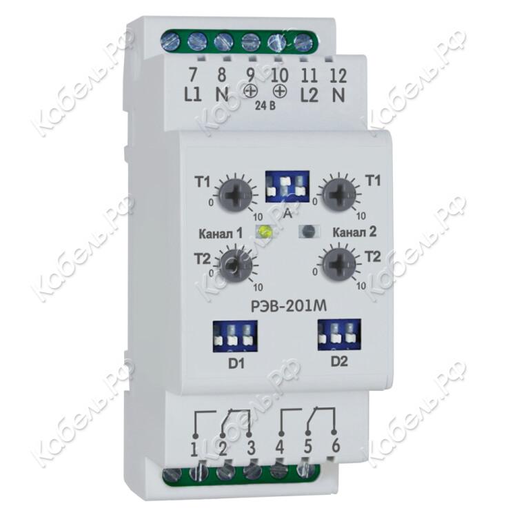 Изображение товара Реле времени OptiDin РЭВ 201М У3.1 КЭАЗ для автоматизации и управления