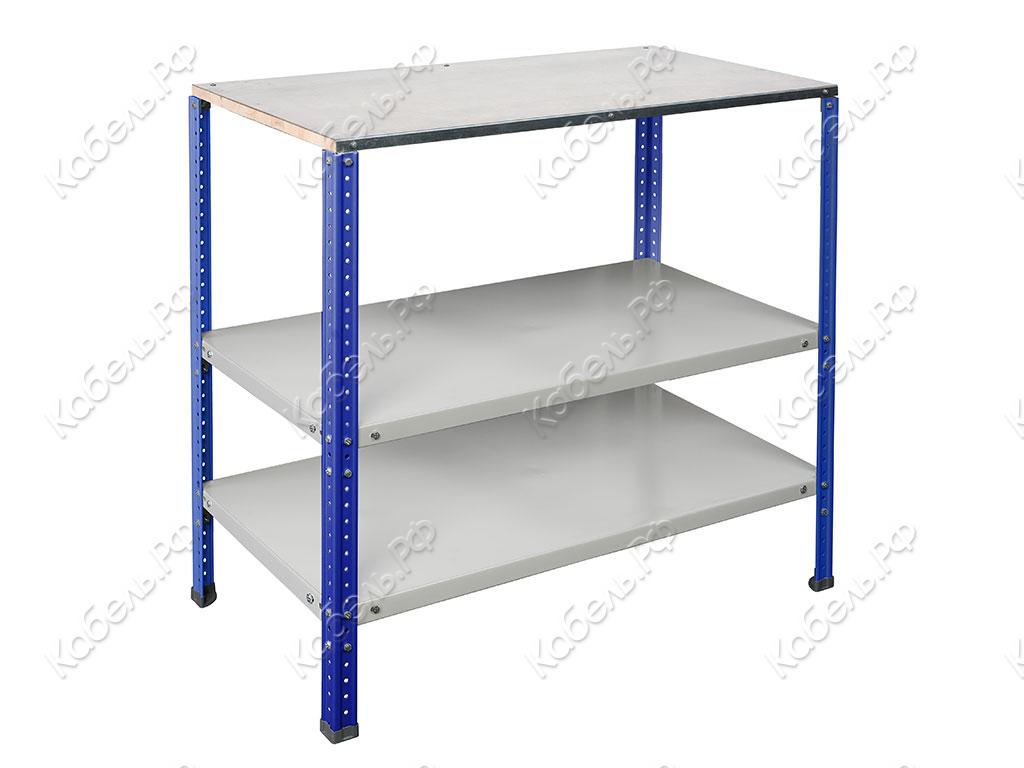 Изображение товара Верстак Garage №112 ПРАКТИК для мастерской с регулируемыми полками и высокой нагрузкой