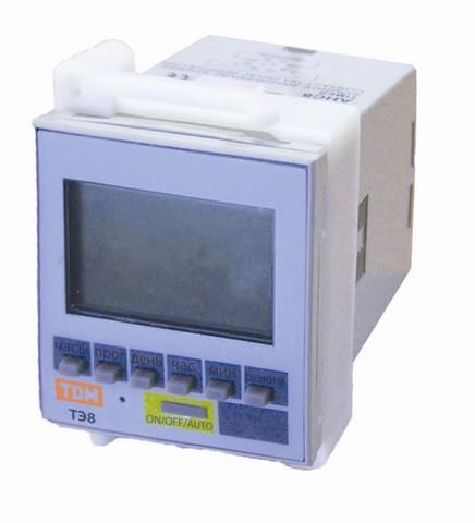 Изображение товара Электронный таймер TDM Electric ТЭ8-1мин/7дн-8on/off-16А-8Ц/Щ