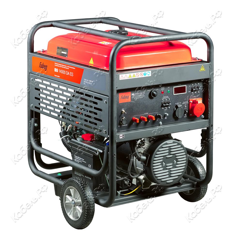Изображение товара Электростанция бензиновая Fubag BS 14000 DA ES с электростартером автоматика