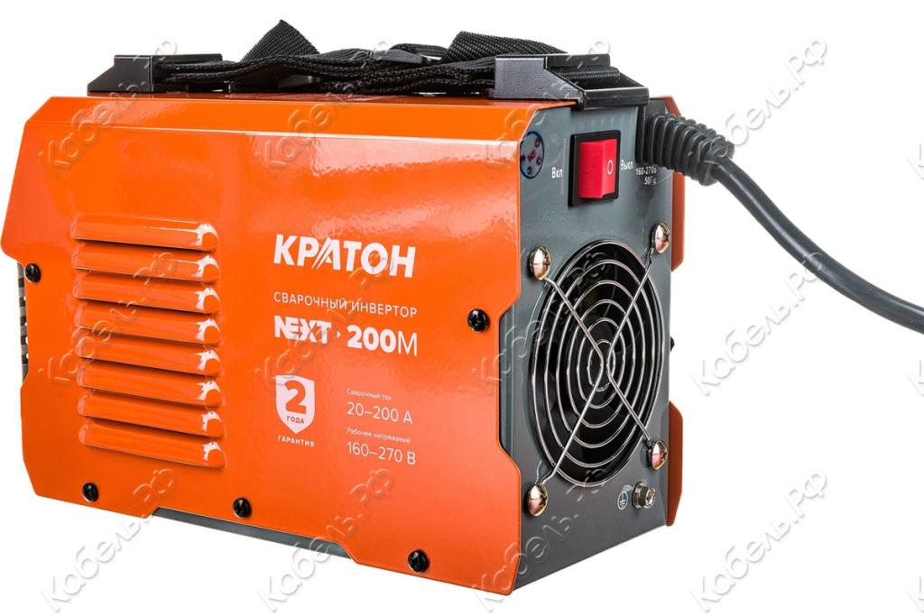 Изображение товара Инвертор сварочный NEXT-200М Кратон для дуговой сварки постоянным током