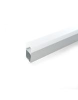 Профиль алюминиевый накладной/подвесной с отсеком для БП, серебро, CAB266 Feron 10377