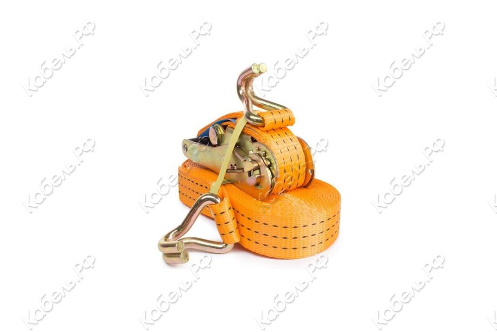 Изображение товара Ремень стяжной TOR 2,5/5т 6м 50мм для грузоподъемности и безопасной транспортировки