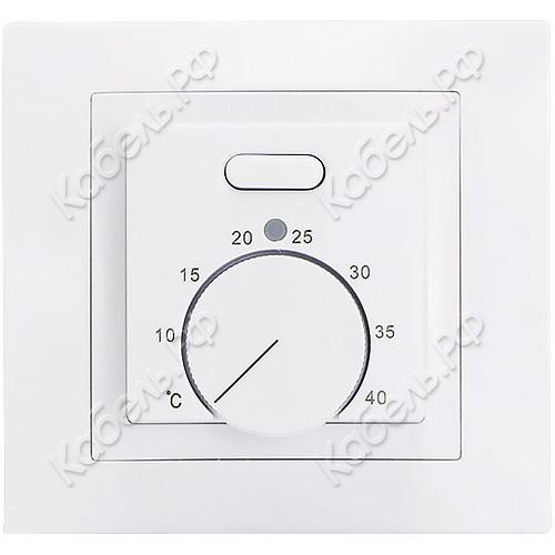 Изображение товара Терморегулятор для теплого пола DN.RU Т03SM механический белый IP20 220В