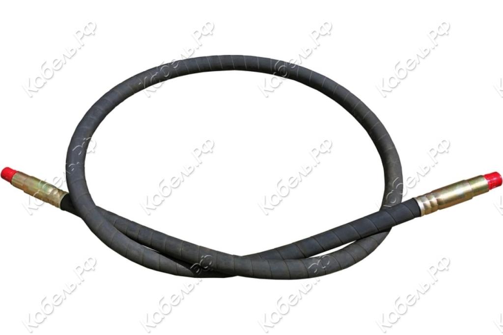 Изображение товара Гибкий вал ЭВ-260 28 мм длиной 3 м для вибраторов Промышленник