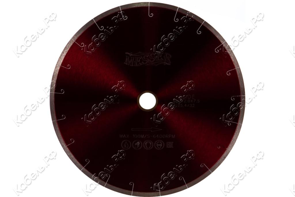 Изображение товара Диск MESSER для резки гранита 180D-1,6T-7,5W-22,2/25,4 01-24-180