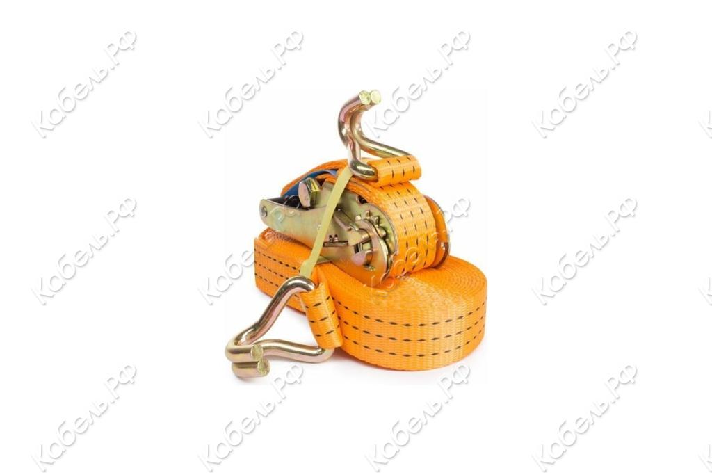 Изображение товара Ремень стяжной TOR 5/10т 10м 75мм для надежной фиксации грузов