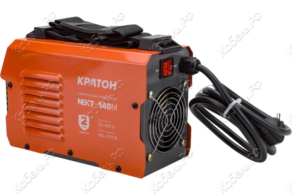 Изображение товара Инвертор сварочный NEXT-140М Кратон 3 04 02 017 для ручной дуговой сварки