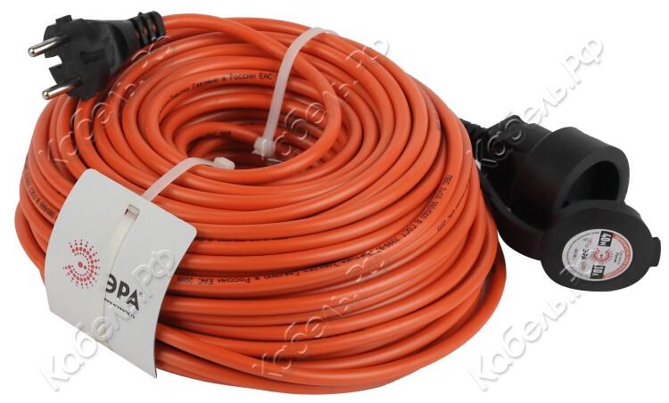 Изображение товара Удлинитель-шнур в бухте 40м 1 гнездо IP44 без заземления ЭРА Б0046808